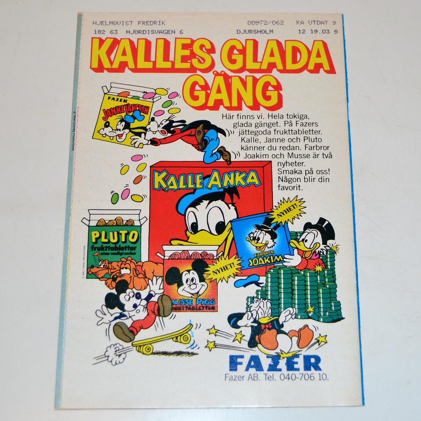 Kalle Anka & Co Nr 12 1979 #VF#