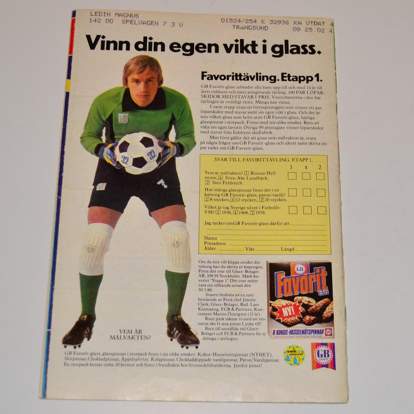 Kalle Anka & Co Nr 9 1980 #VG#