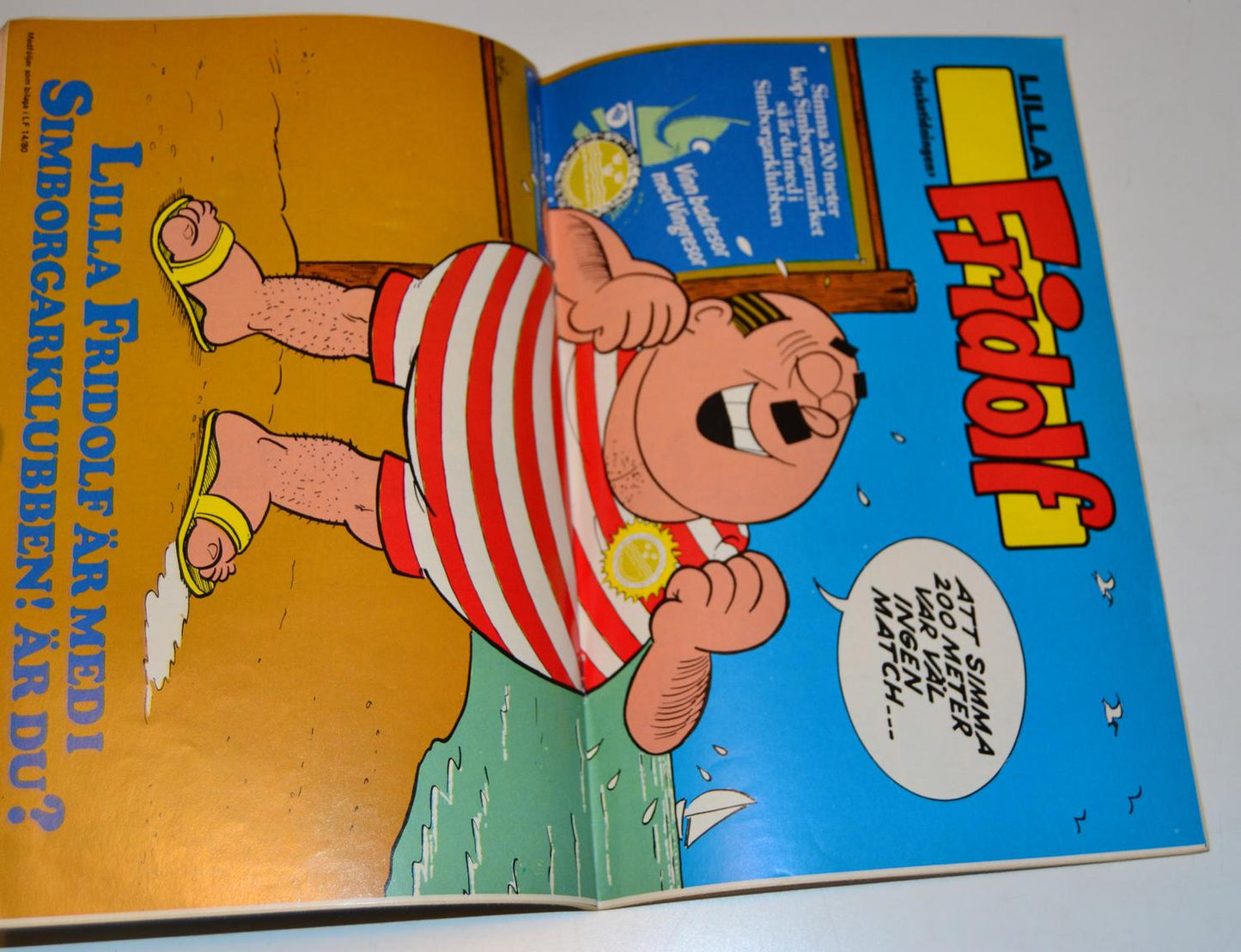 Lilla Fridolf Nr 14 1980 #FN# + Bilaga