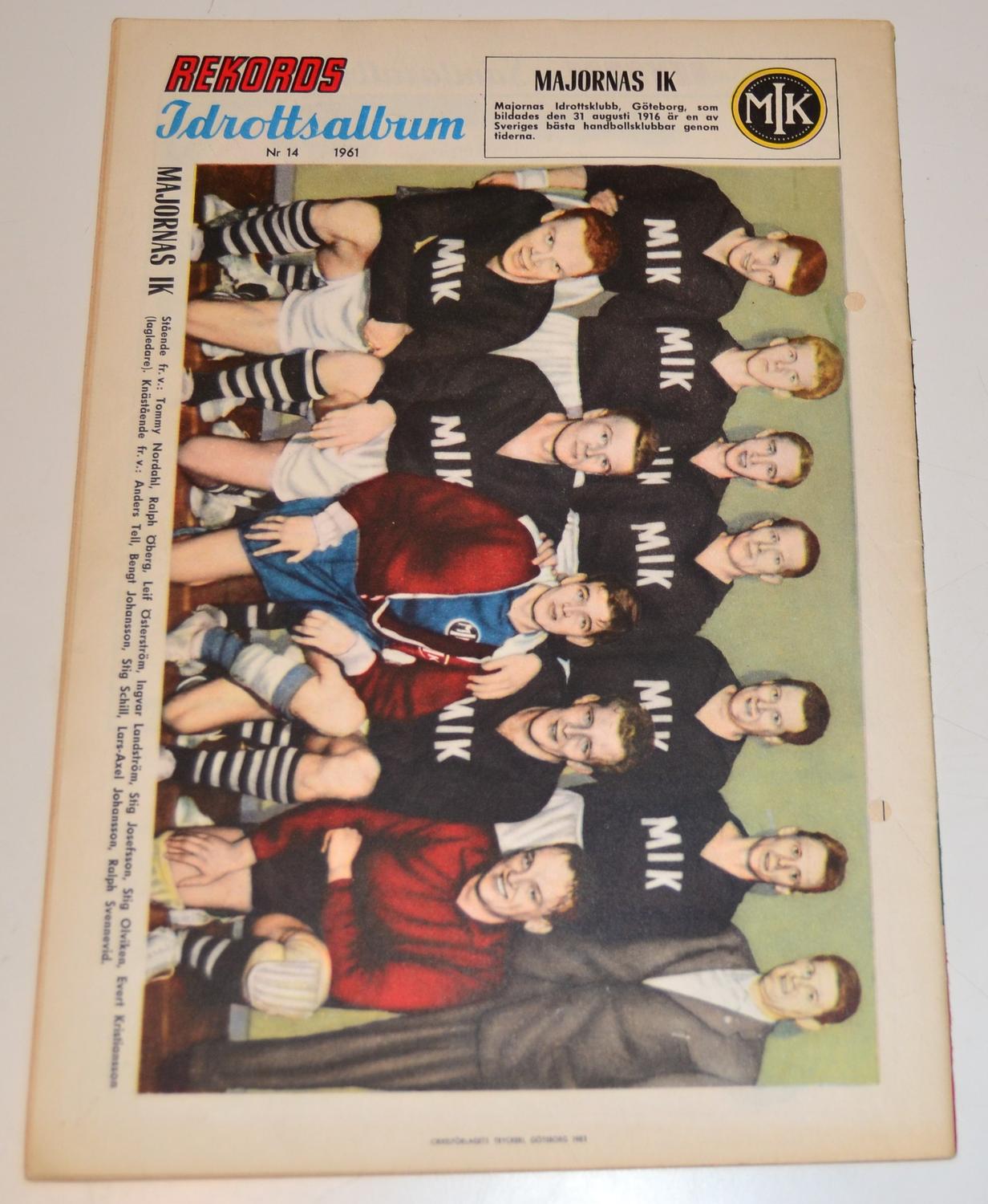 Record No. 14 1961 #VF#