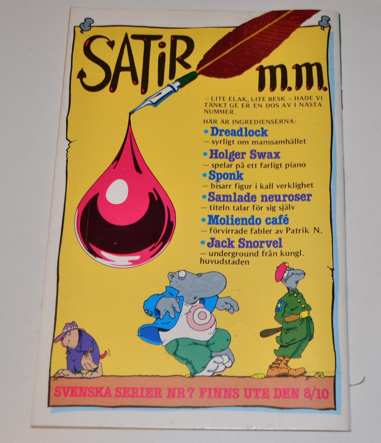 Svenska Serier Nr 6 1980 #VF#