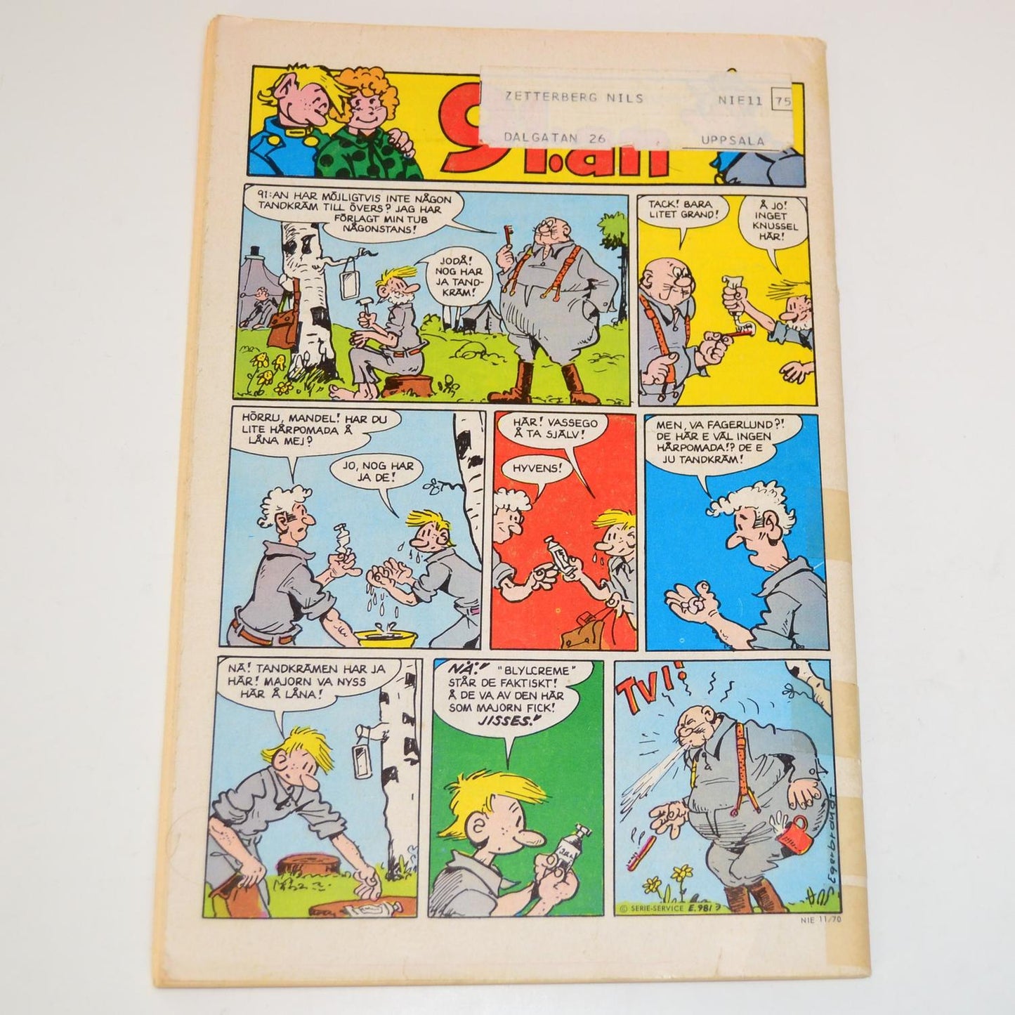 91:an 1970 No. 11 #VG#