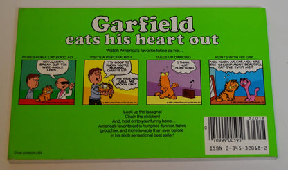 Garfield - Eats His Heart Out 1983 1:a Utgåvan (Eng text)