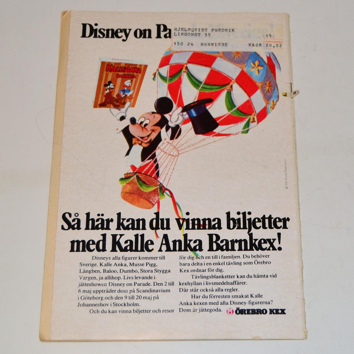 Kalle Anka & Co Nr 8 1973 #GD#