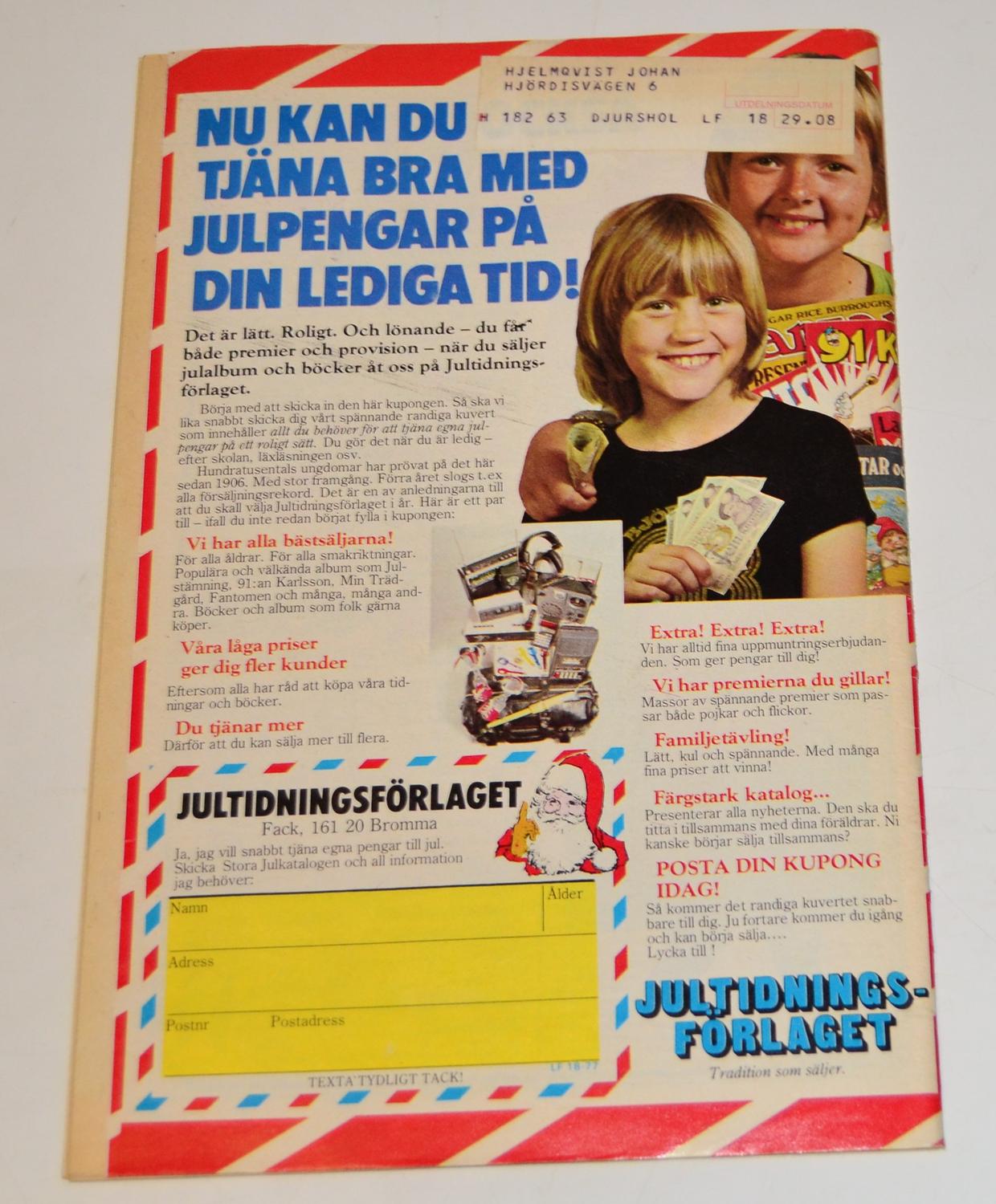 Lilla Fridolf Nr 18 1977 #FN#