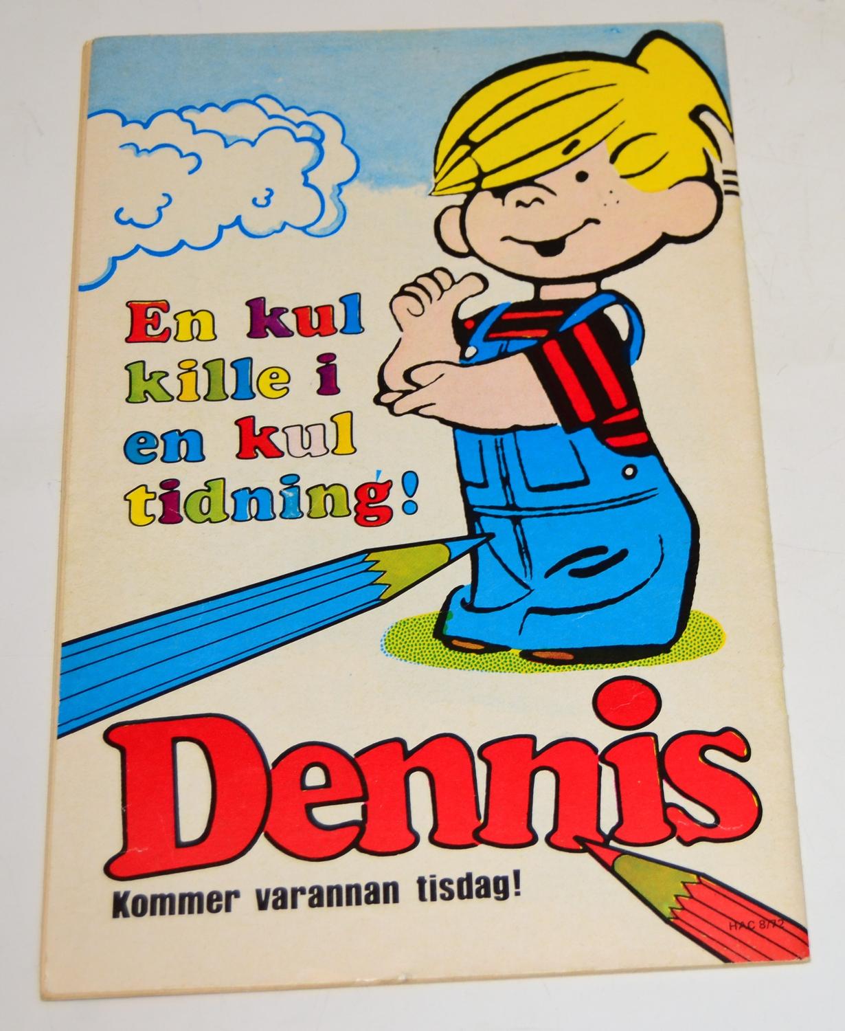 Hacke Hackspett Nr 8 1972 #FR#