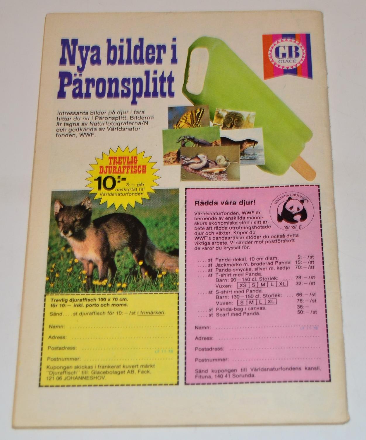 Lilla Fridolf Nr 11 1978 #FN#