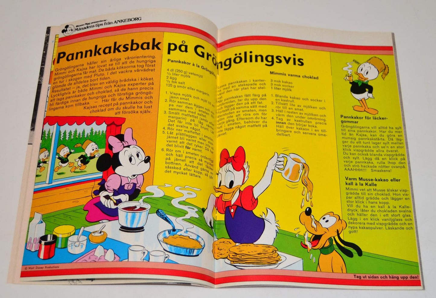 Kalle Anka Extra Nr 4 1980 #FN# + Bilaga