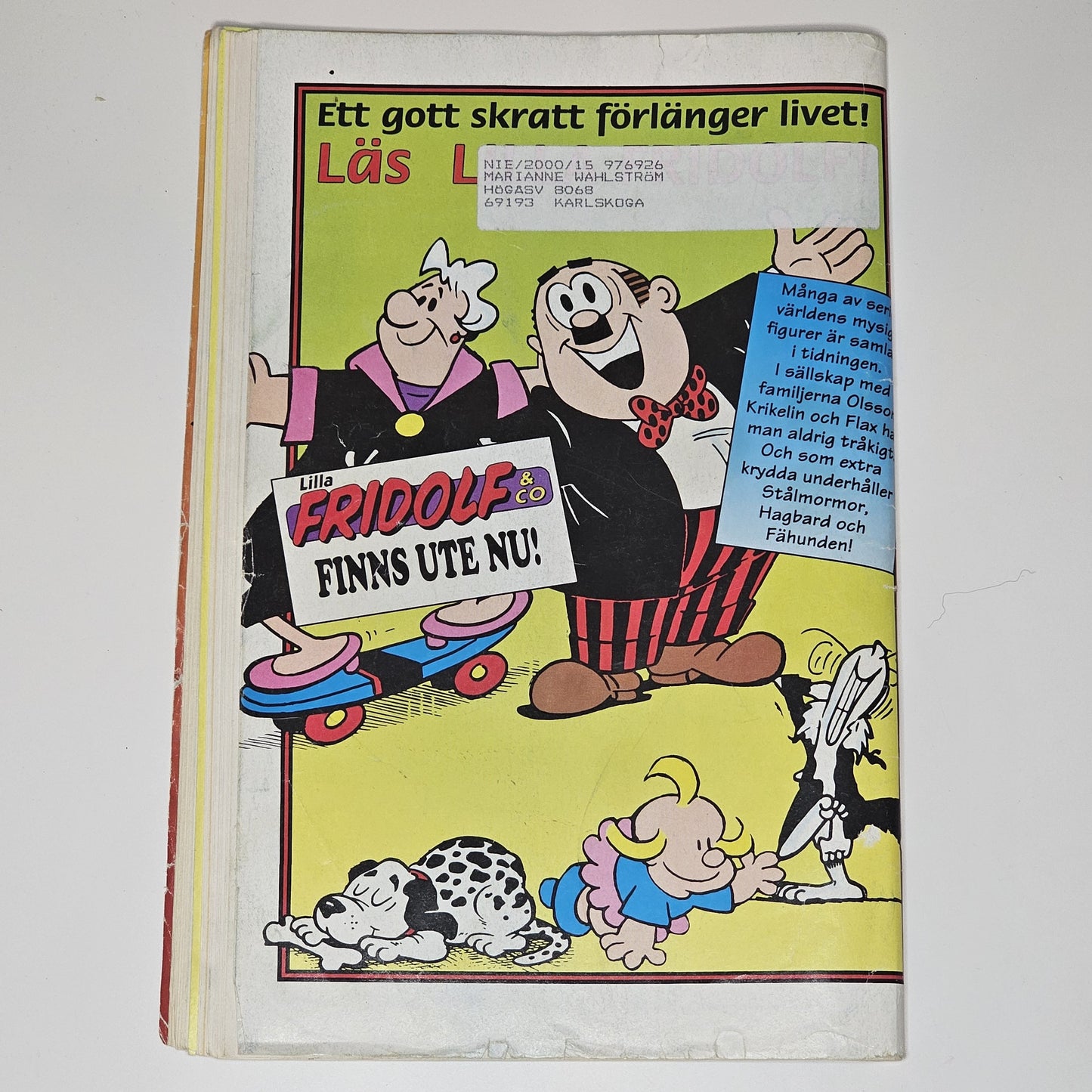 91:an Nr 15 2000 #VG#