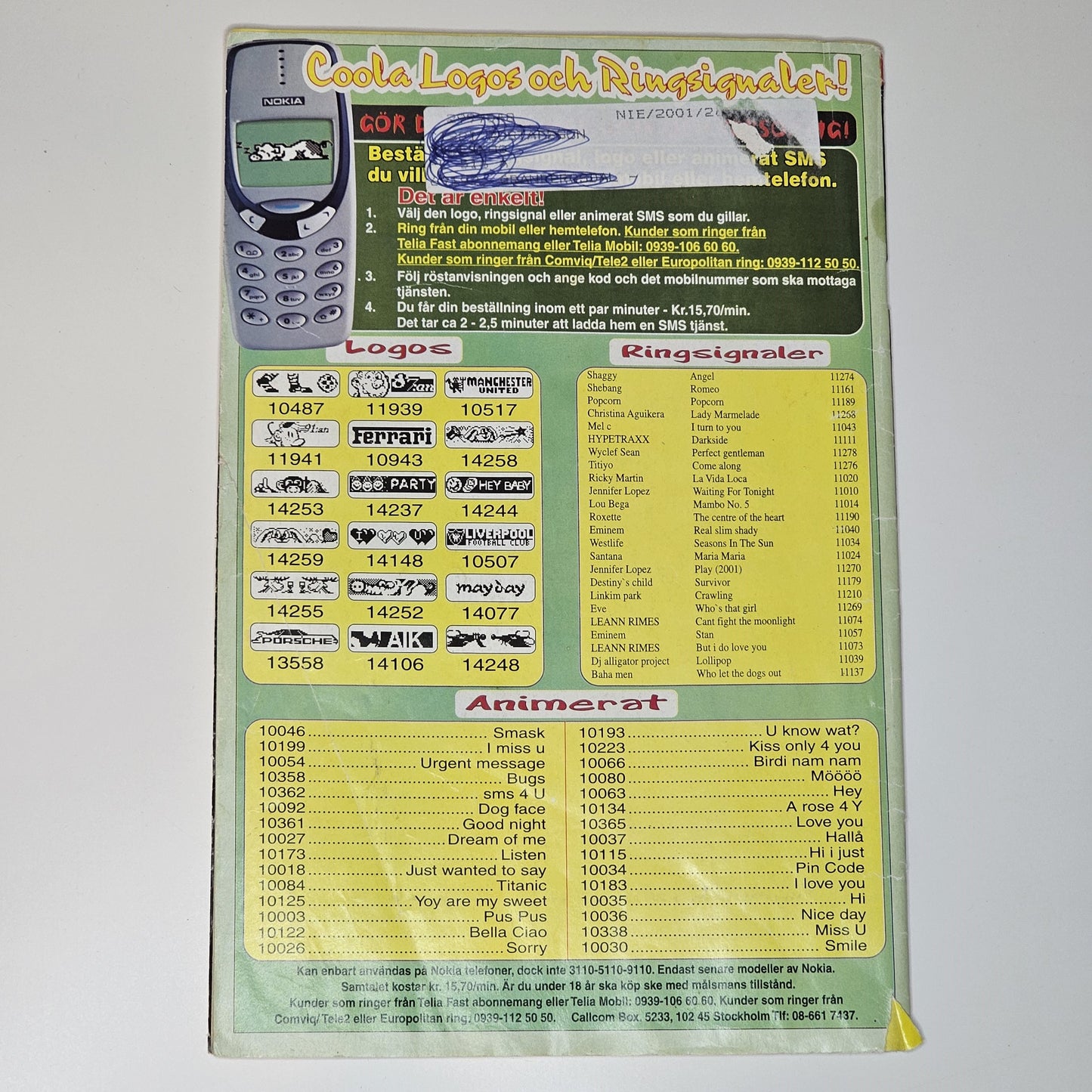 91:an Nr 26 2001 #VG#