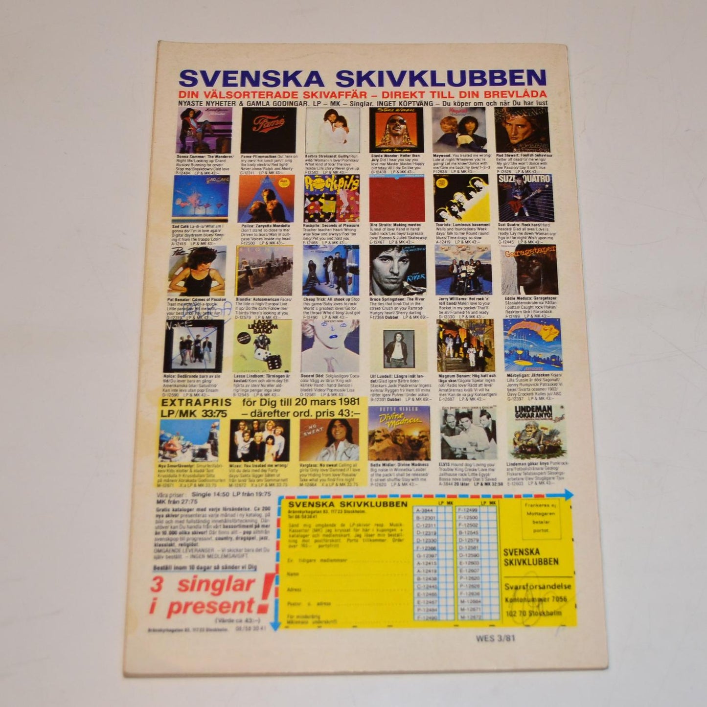 Western No. 3 1981 #FR#