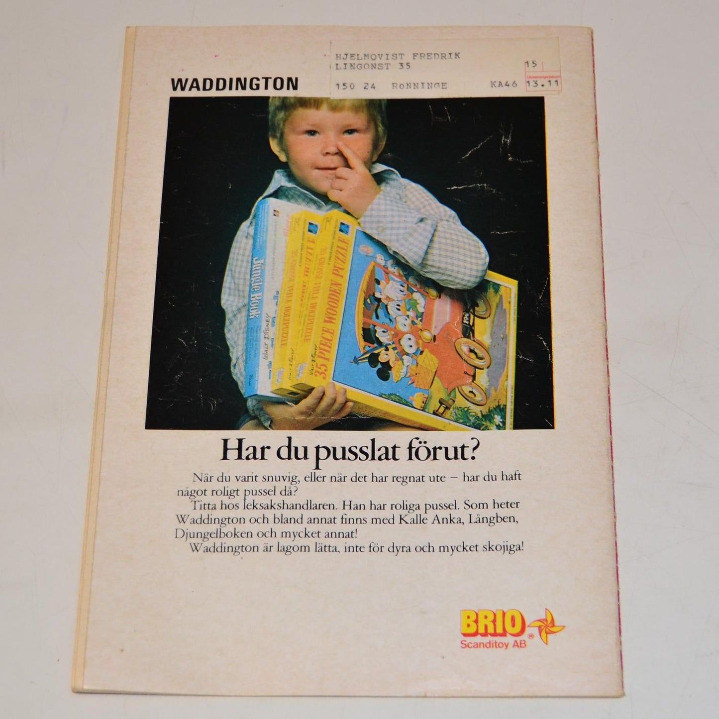 Kalle Anka & Co Nr 46 1973 #GD#