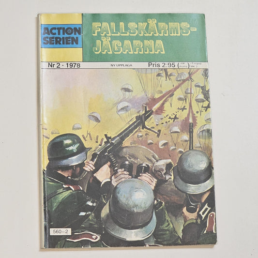 Actionserien - Fallskärmsjägarna Nr 2 1978 #VG#
