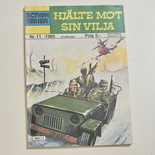 Actionserien - Hjälte Mot Sin Vilja Nr 11 1985 #VF#