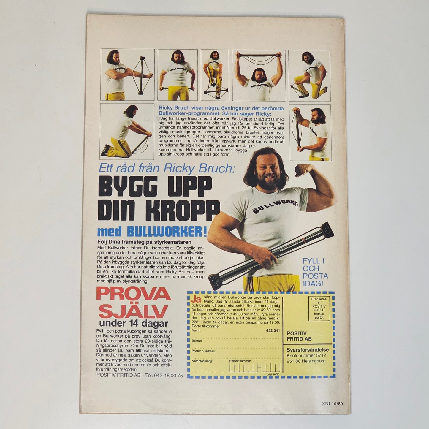 Agent X9 Nr 10 1980 #VG#