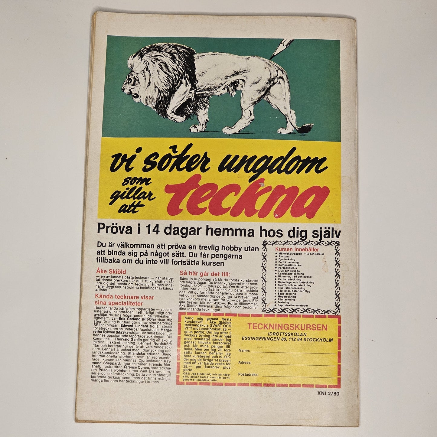 Agent X9 Nr 2 1980 #VG#