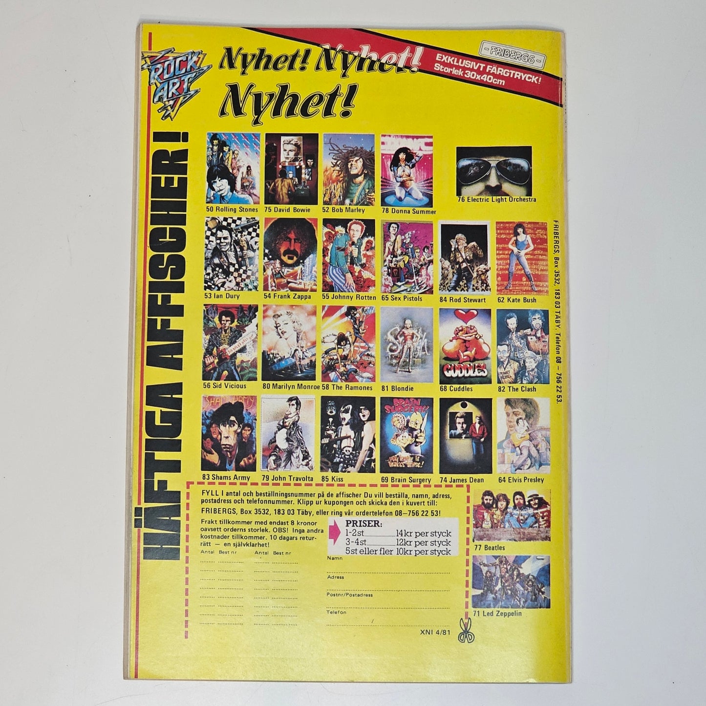 Agent X9 Nr 4 1981 #FN#