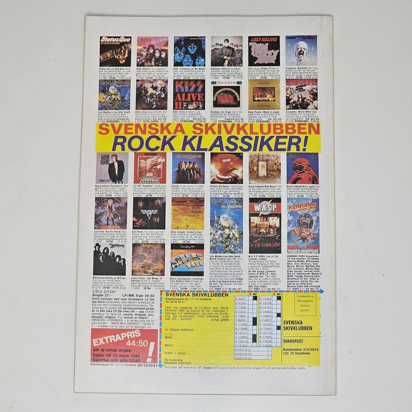 Agent X9 Nr 2 1986 #FN#