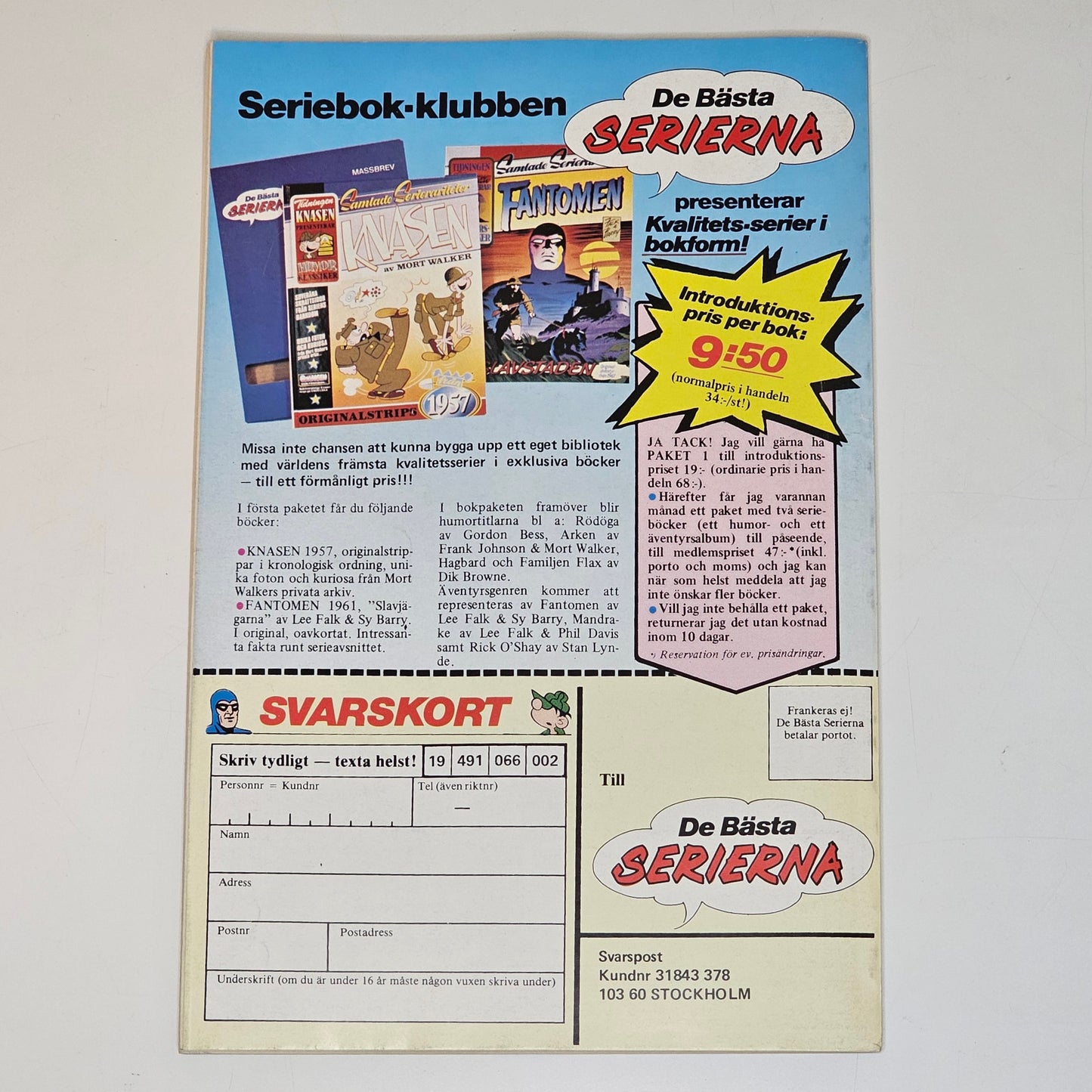 Agent X9 Nr 1 1987 #FN#