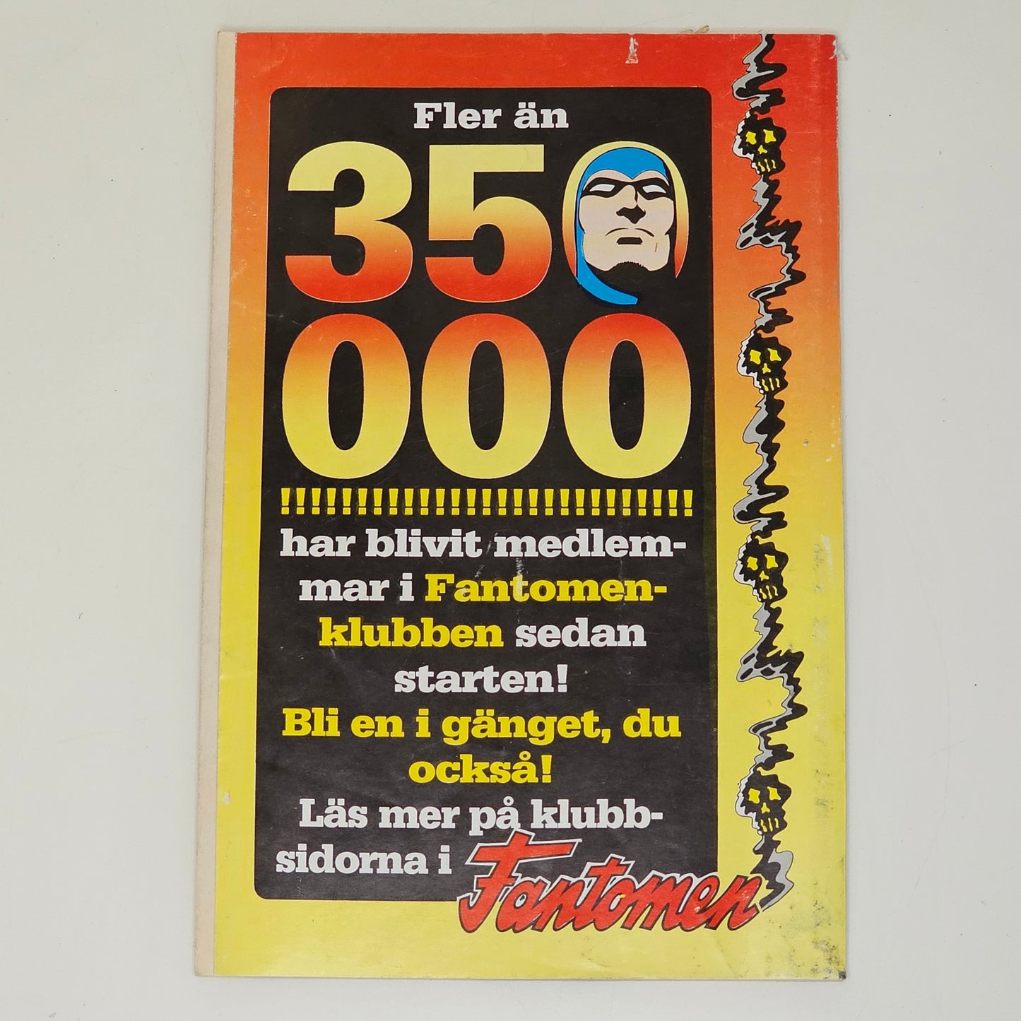 Agent X9 Nr 6 1992 #GD# + Affisch