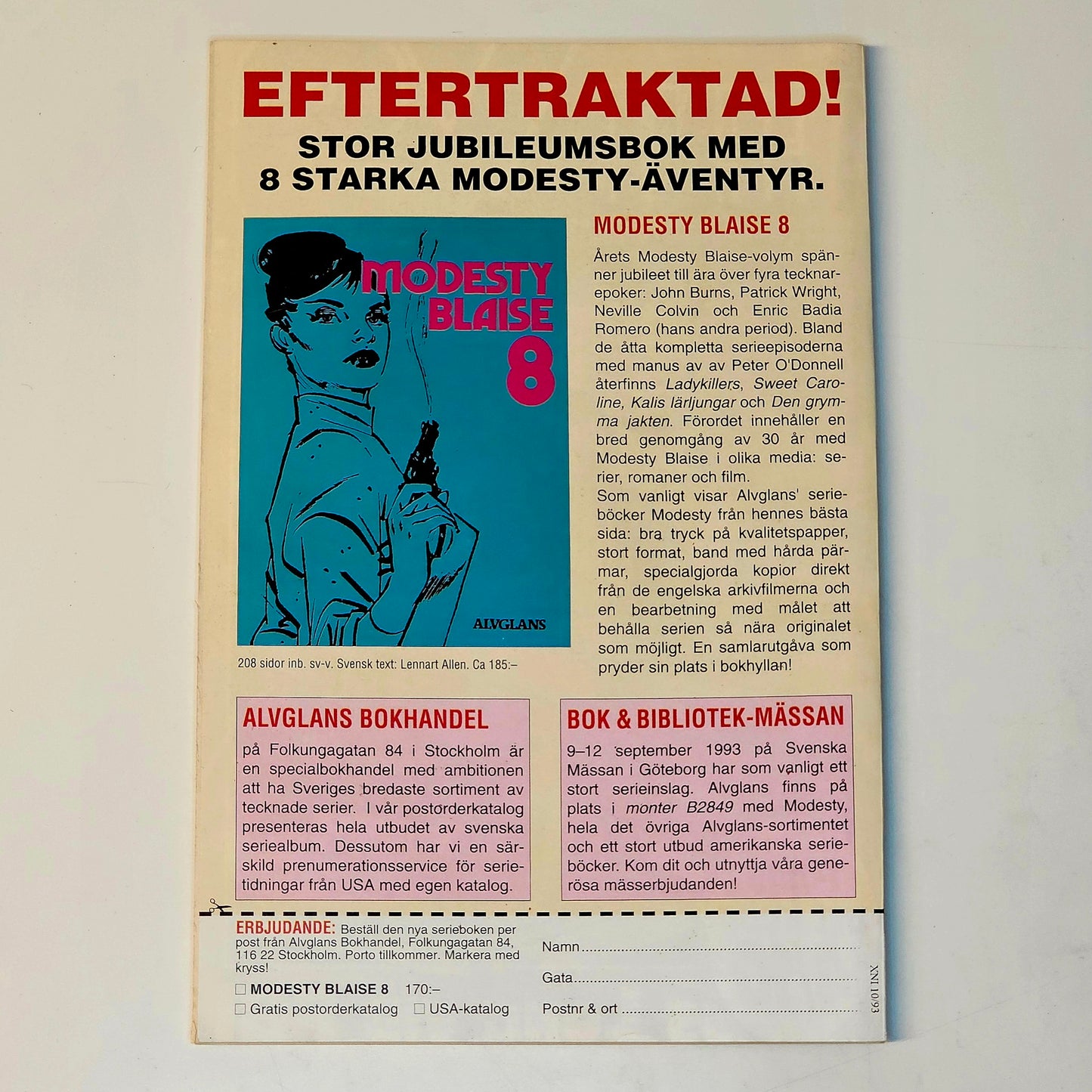 Agent X9 Nr 10 1993 #FN#