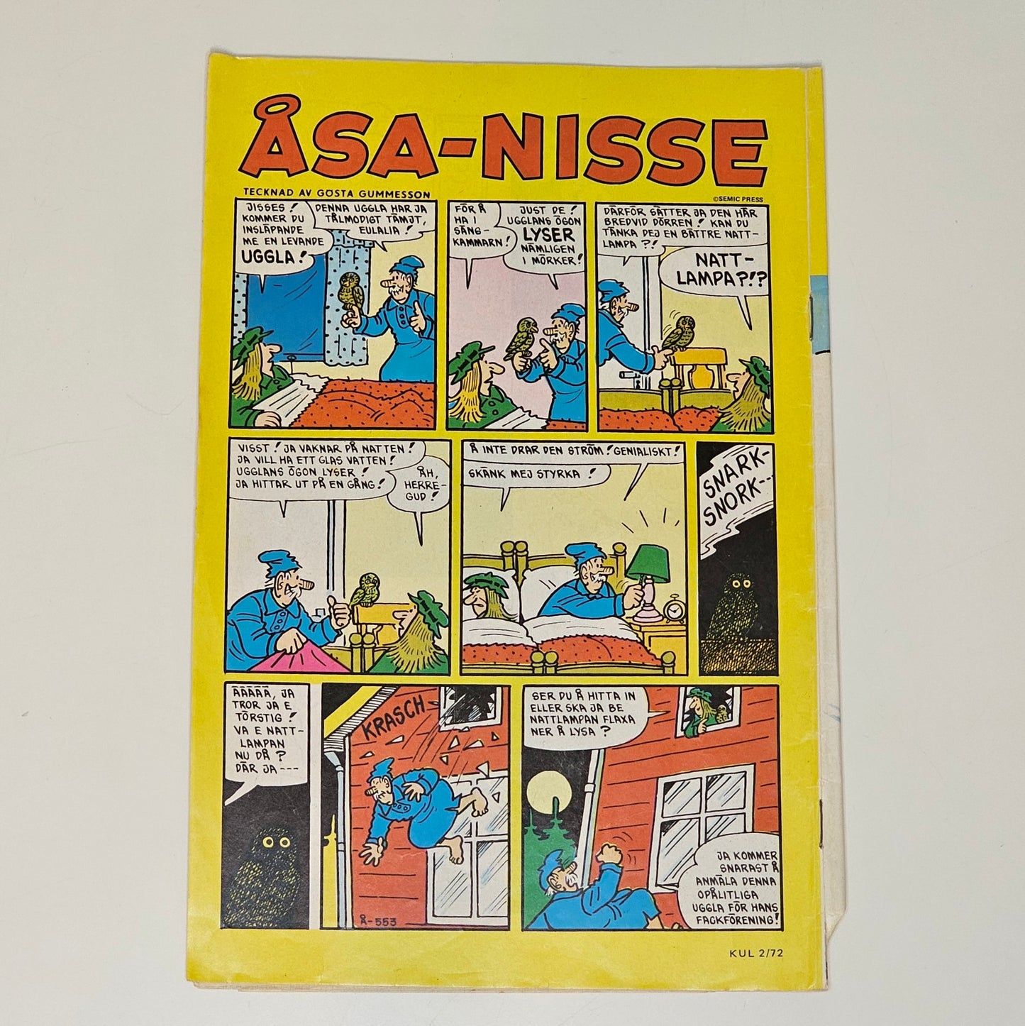 Åsa-Nisse Nr 2 1972 #VG#