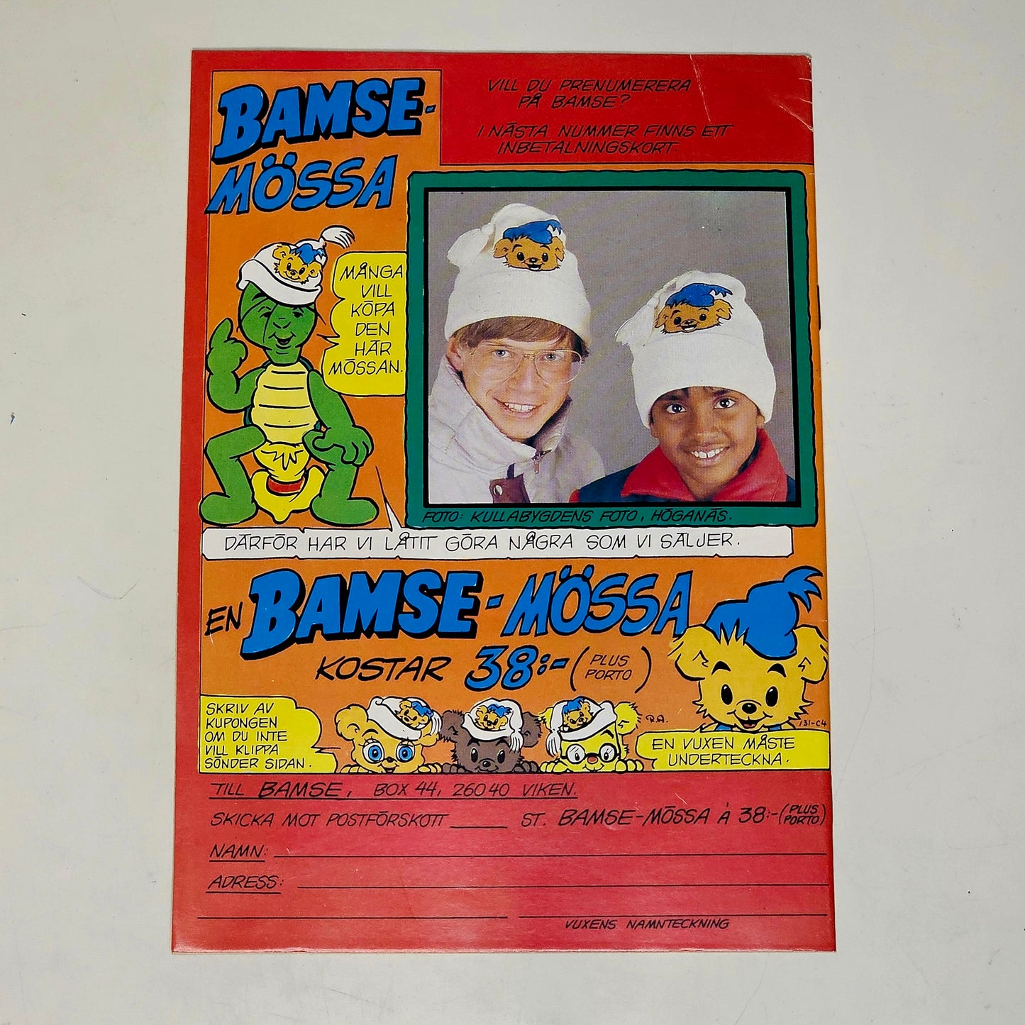 Bamse Nr 10 1984 #FN#