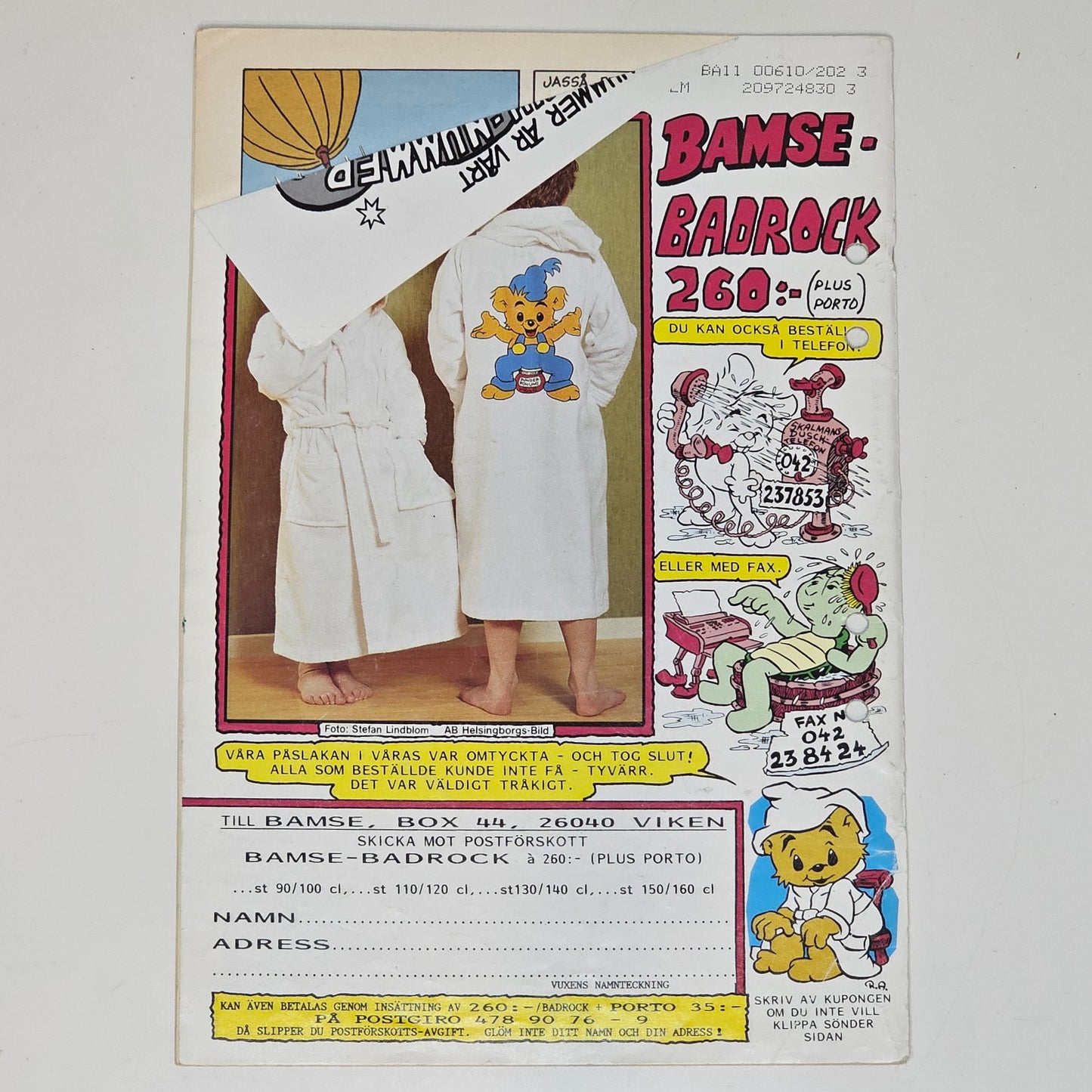 Bamse Nr 11 1996 #FR#