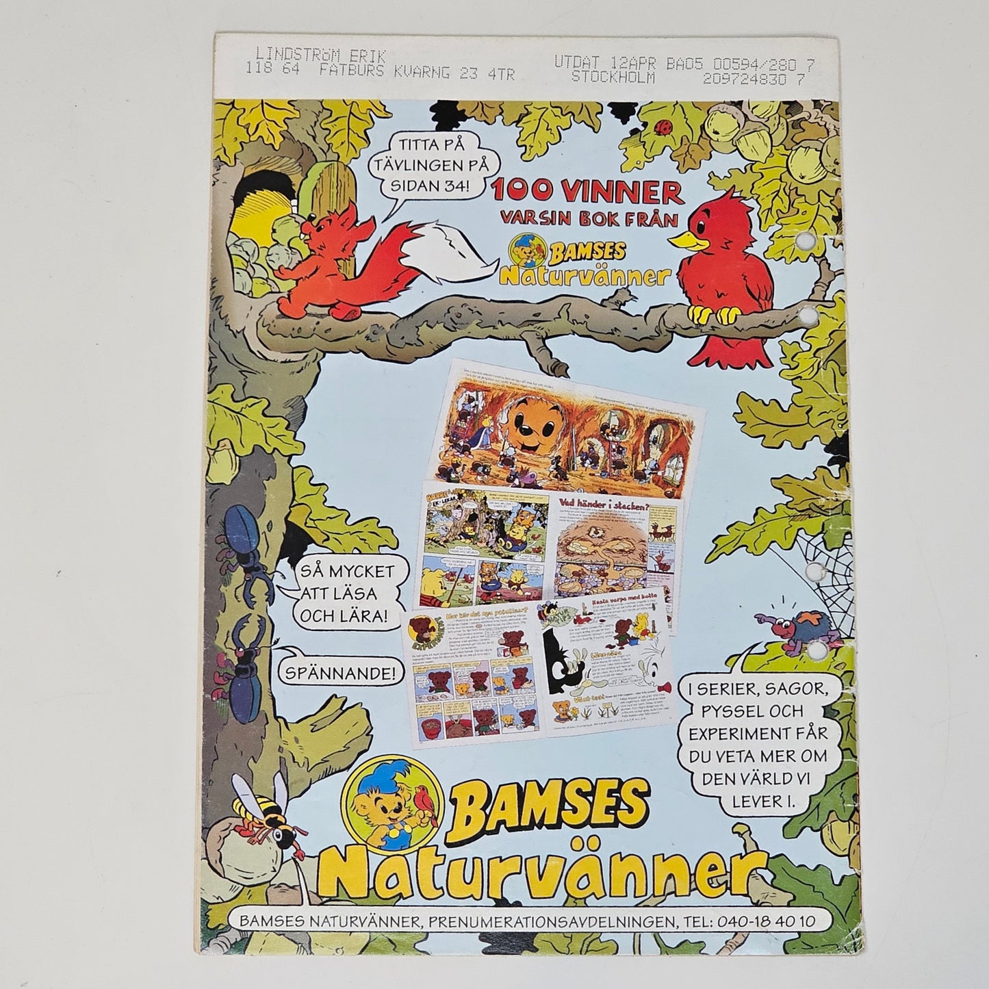 Bamse Nr 5 1996 #FR#