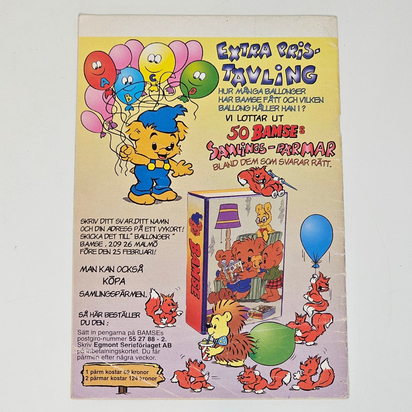 Bamse Nr 1 1998 #VG#