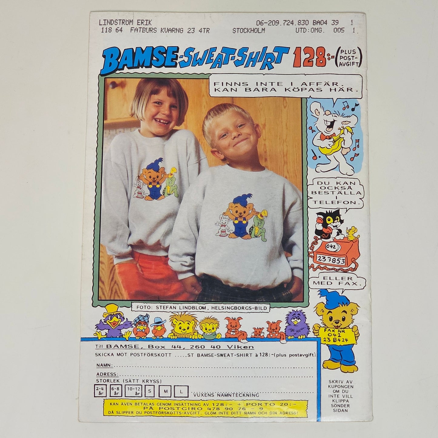 Bamse Nr 4 1999 #FN#
