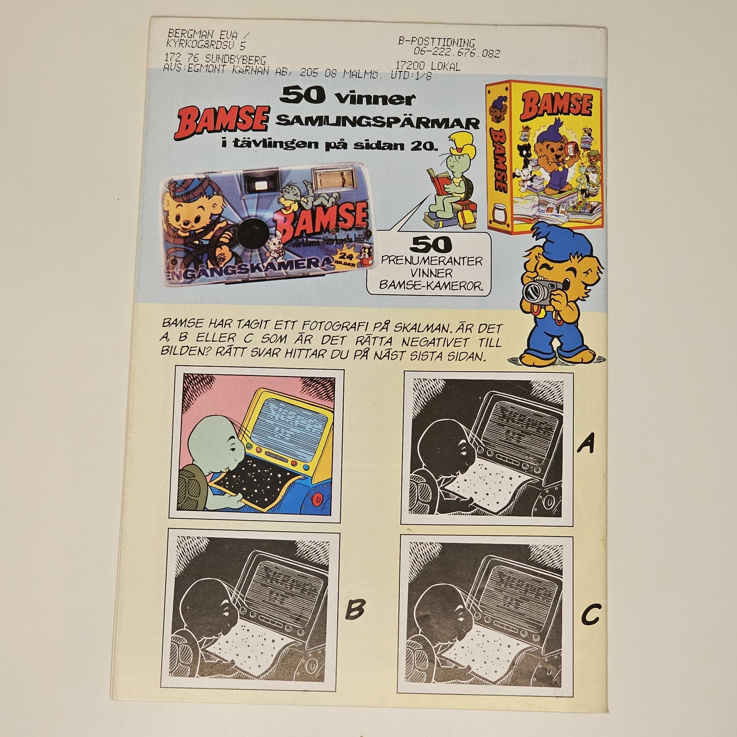 Bamse Nr 12 2003 #VF#