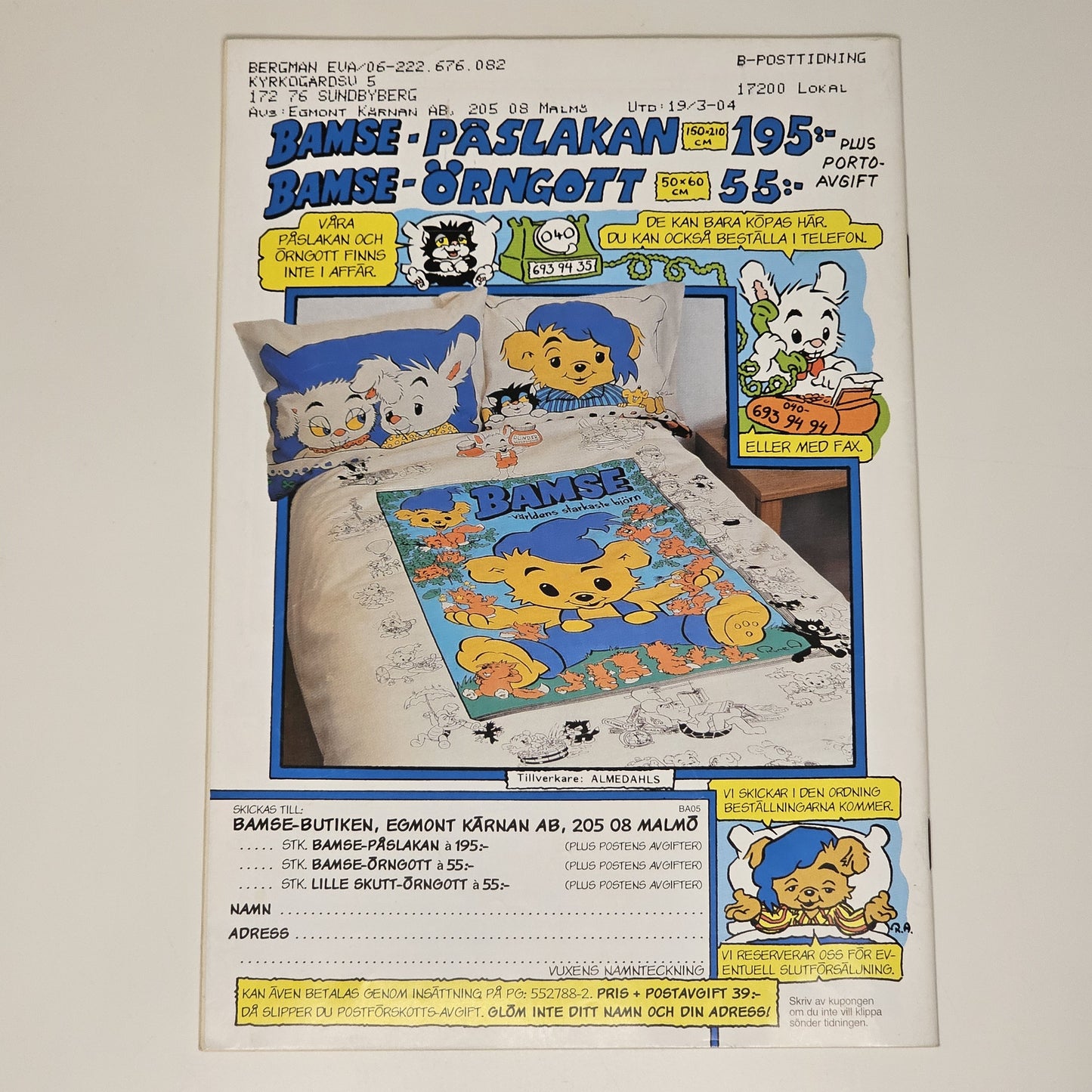 Bamse Nr 5 2004 #VF#