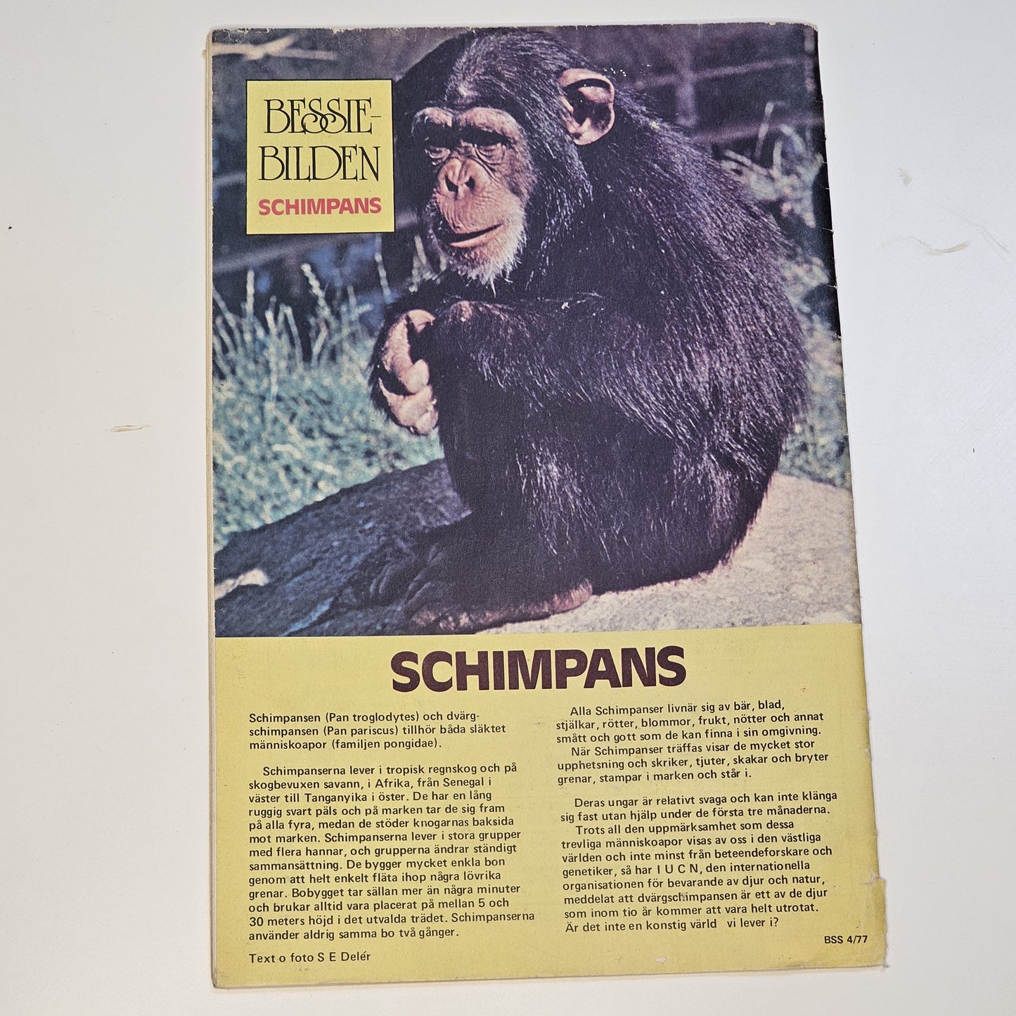 Bessie Spårhunden Nr 4 1977 #GD#