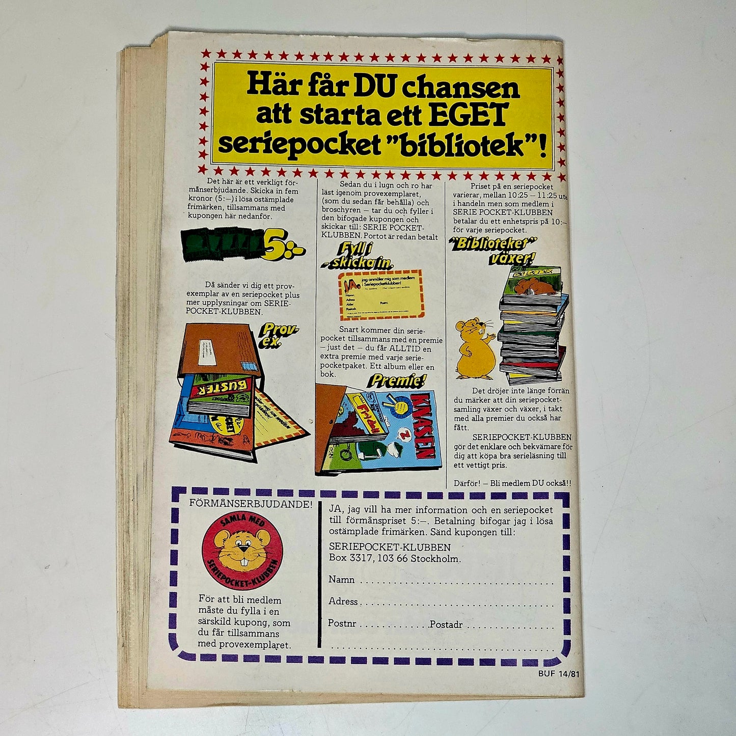 Buffalo Nr 14 1981 #FR#