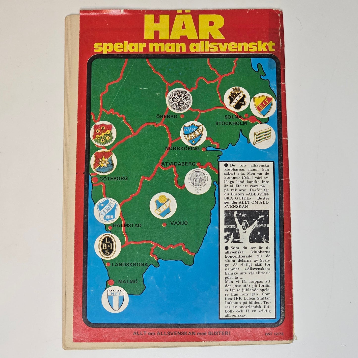 Buster Nr 12 1972 #VG#