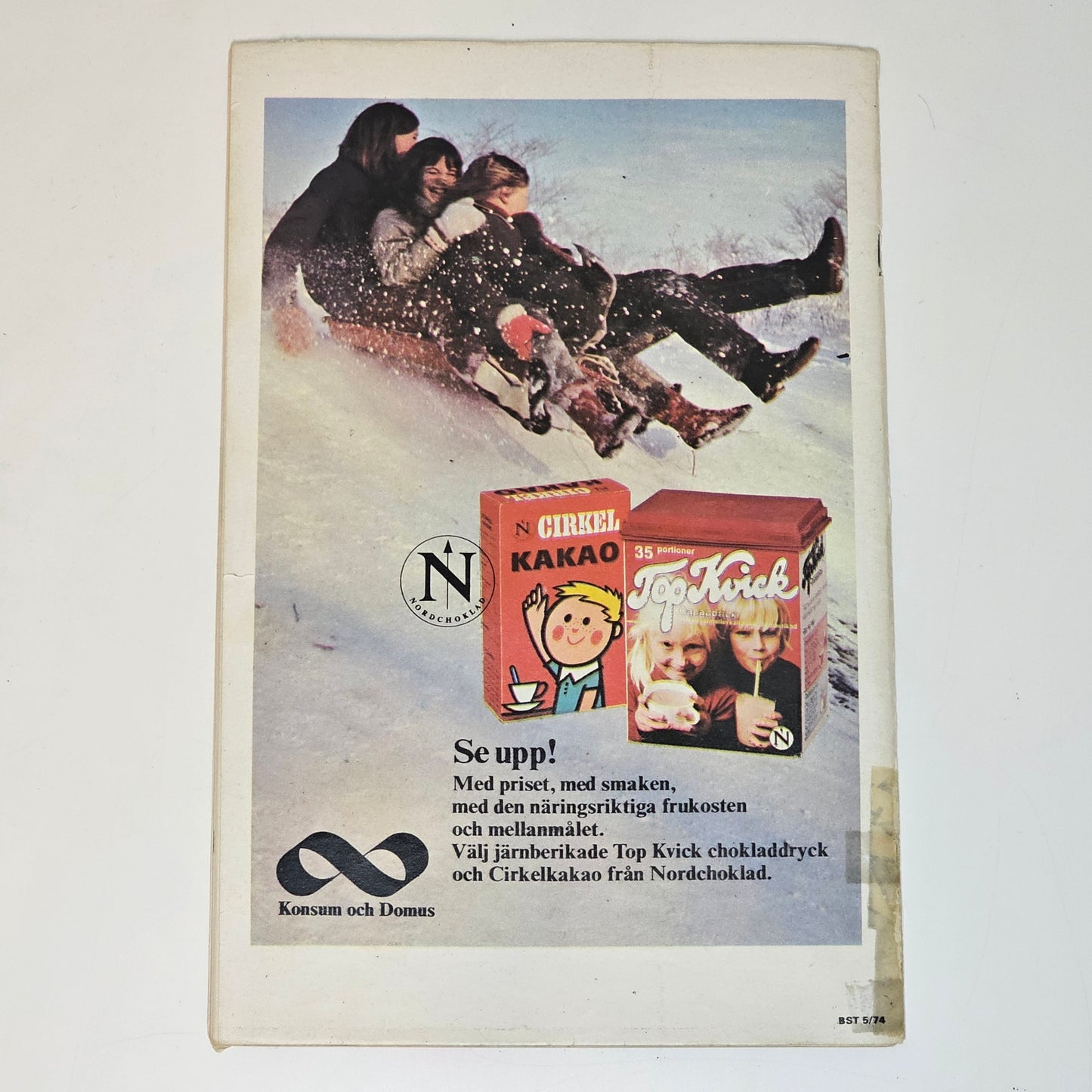 Buster Nr 5 1974 #GD# - Börje Samling