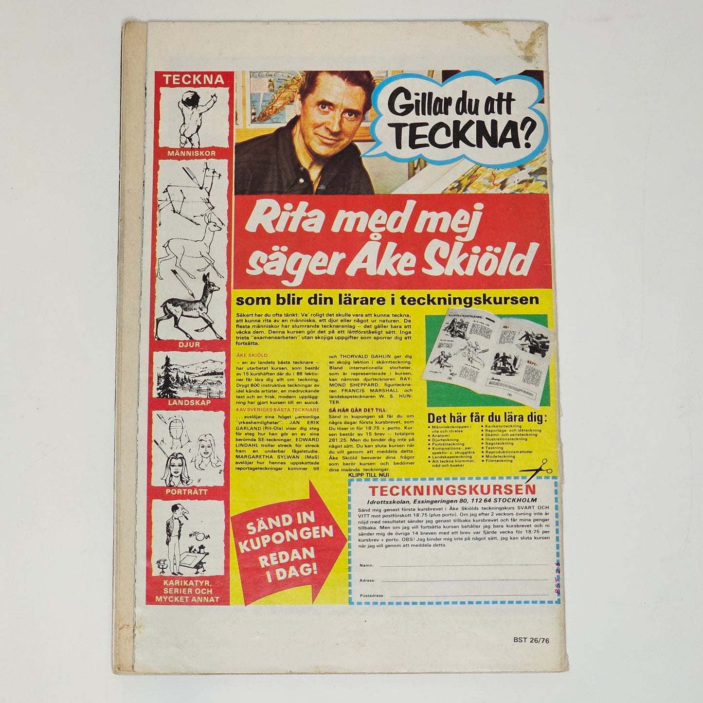 Buster Nr 26 1976 #FN# + Affisch