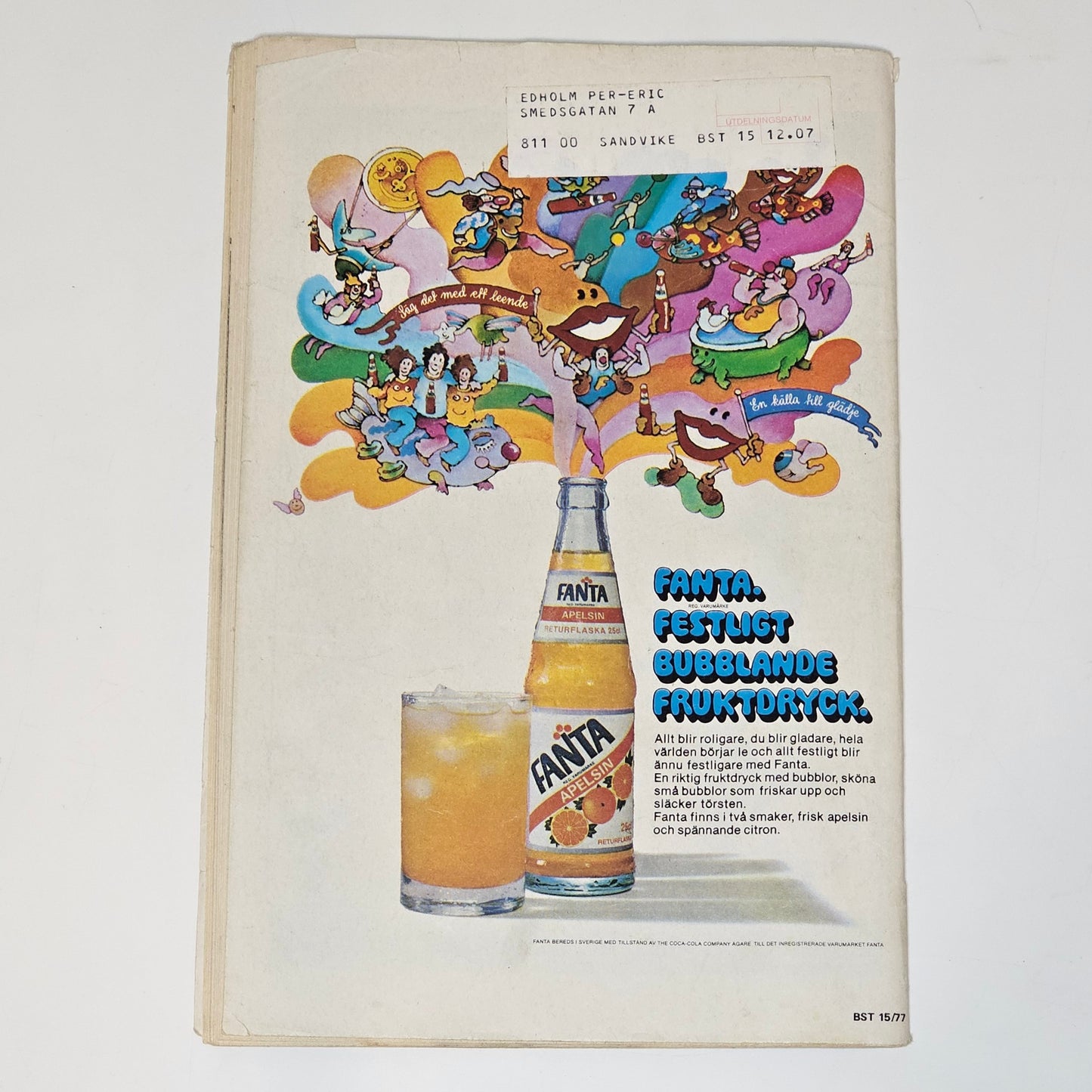 Buster Nr 15 1977 #GD#