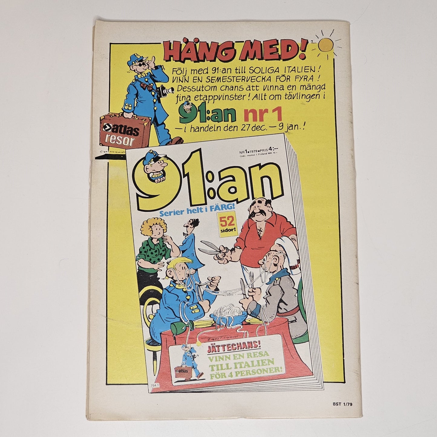 Buster Nr 1 1979 #FN# - Sven-Åke + Bilaga