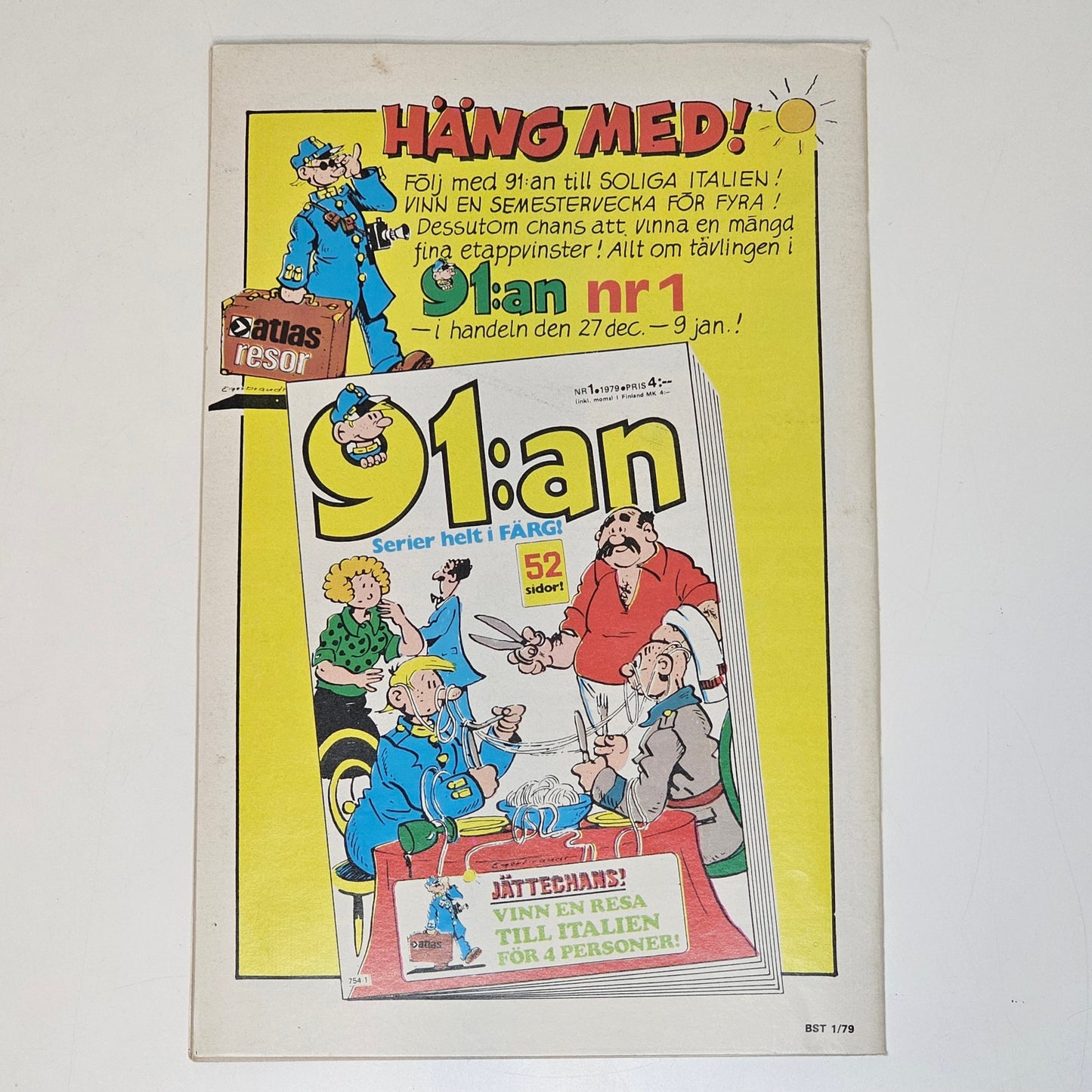 Buster Nr 1 1979 #FN# + Bilaga