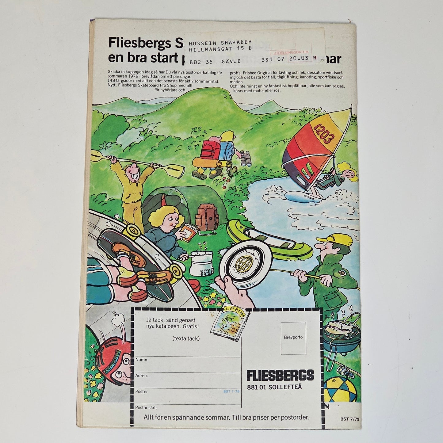 Buster Nr 7 1979 #VG# - Thomas Kihlström