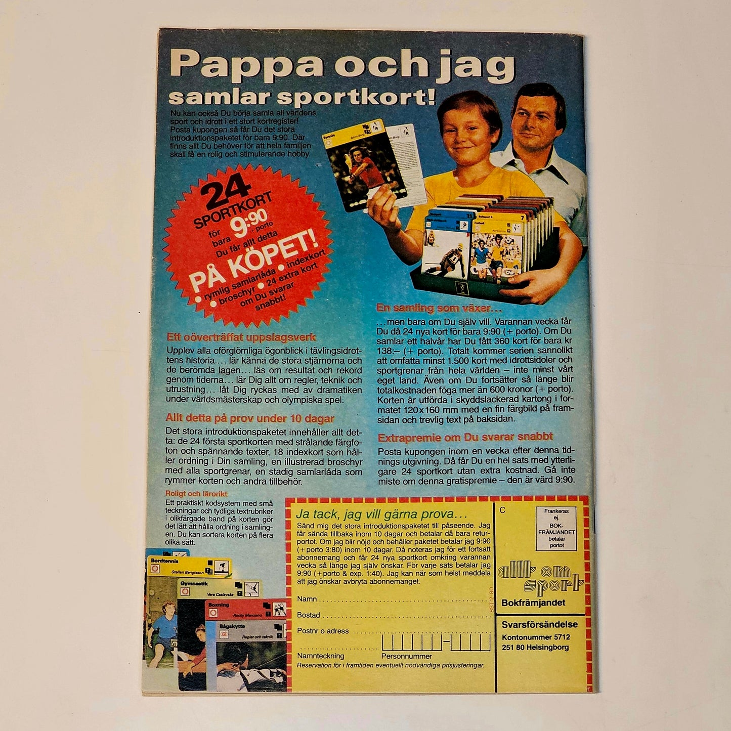 Buster Nr 2 1980 #VF# + Reklambilaga
