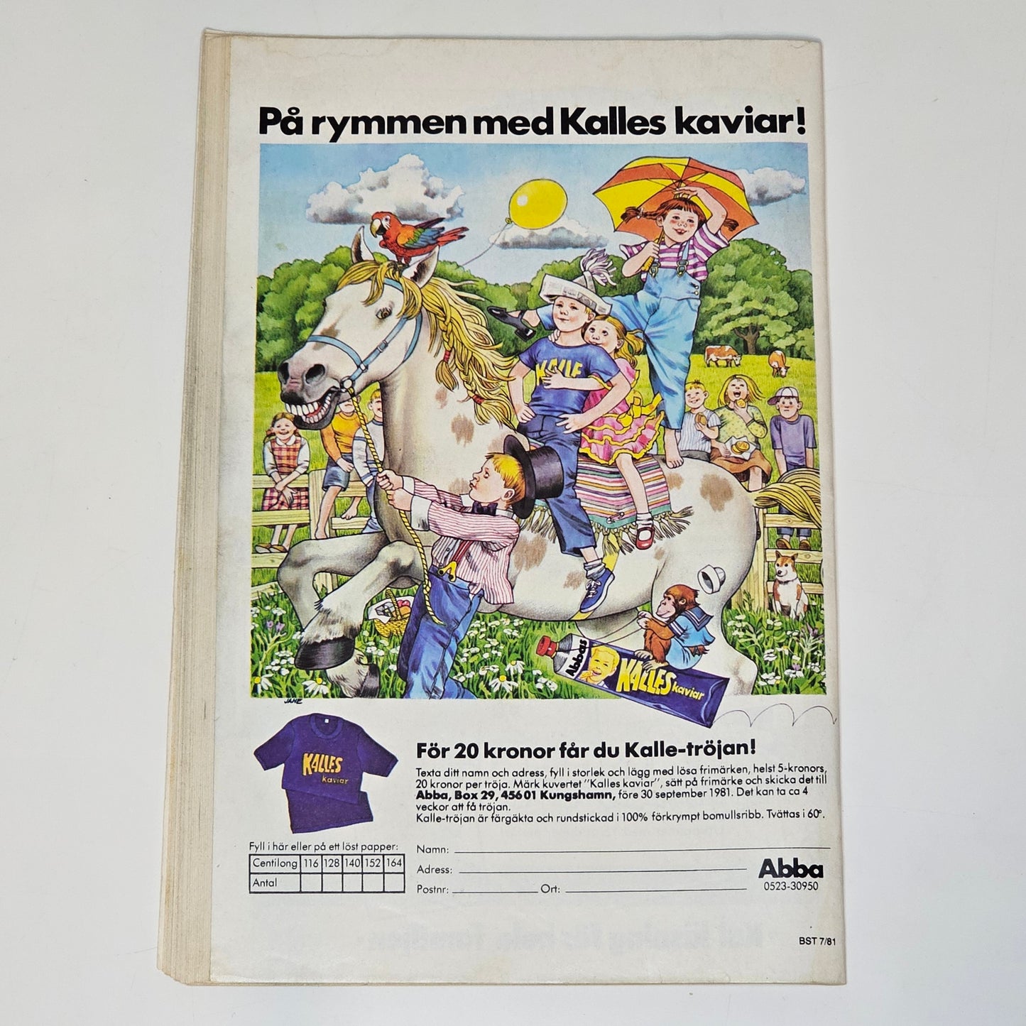 Buster Nr 7 1981 #GD#