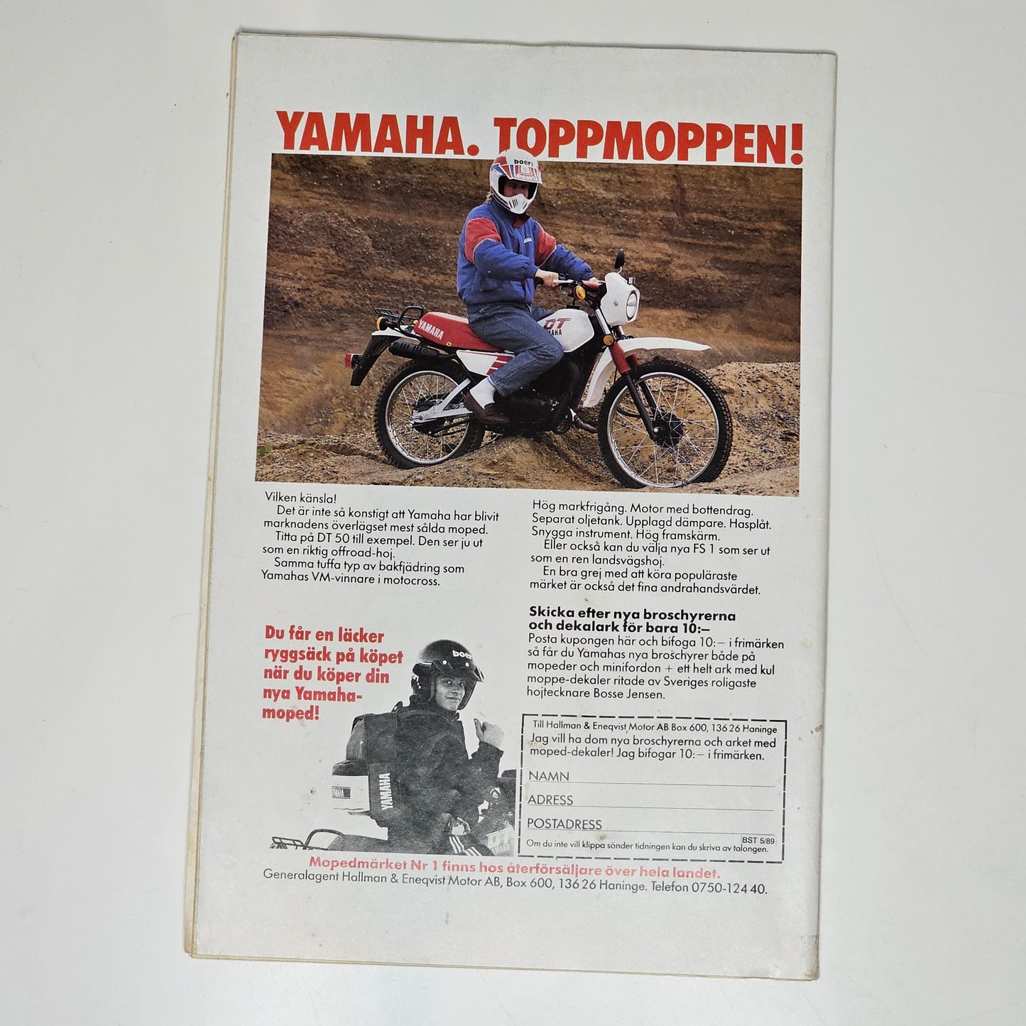 Buster Nr 5 1989 #VG#