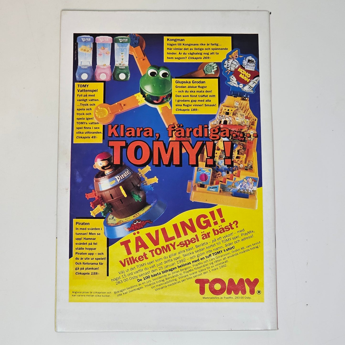 Buster Nr 11 1991 #VF# + Affisch (Djurgårdens IF)