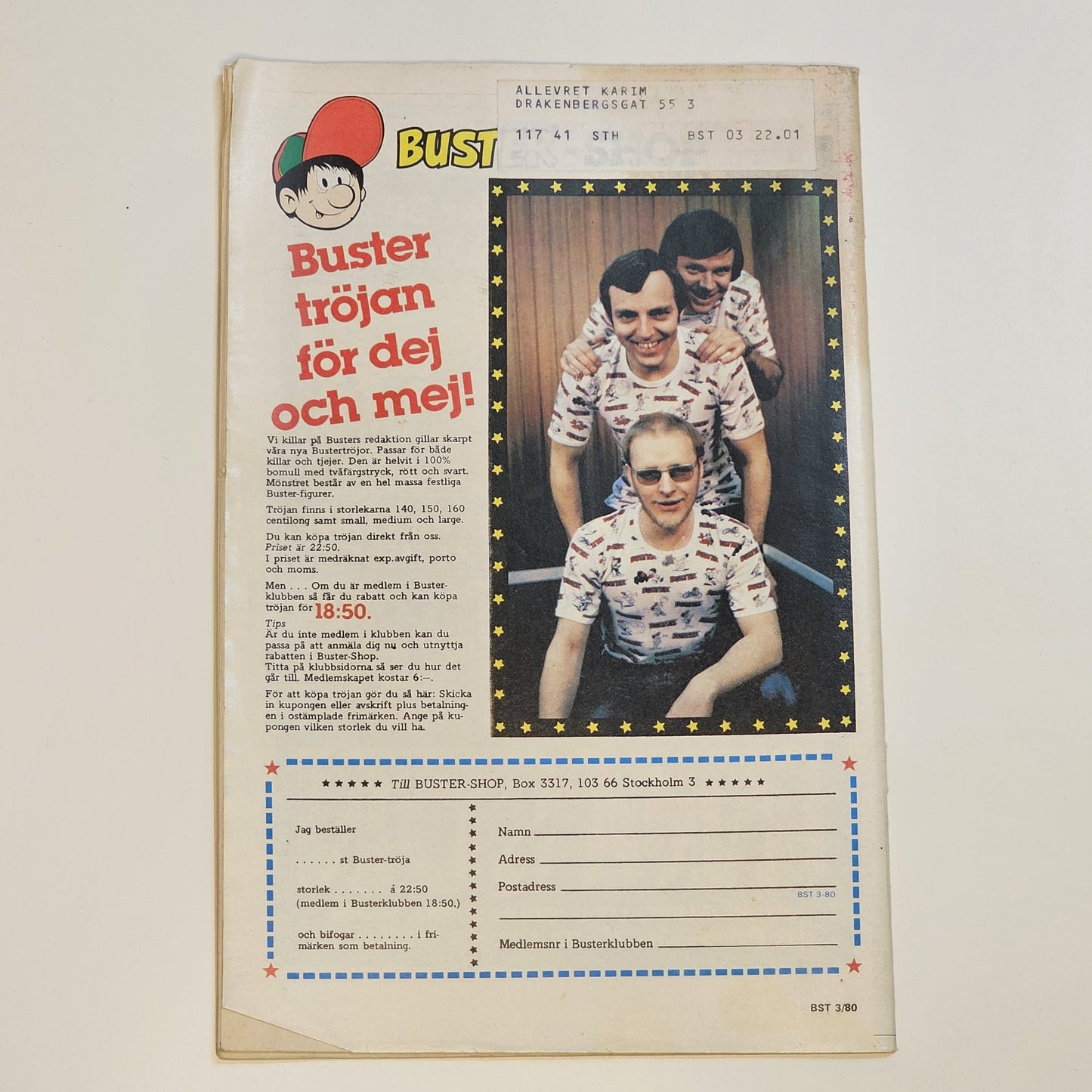 Buster Nr 3 1980 #FR#