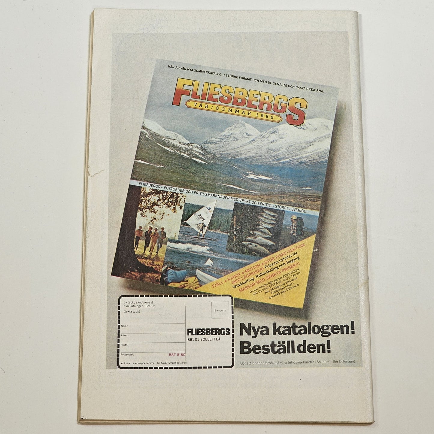 Buster Nr 8 1980 - Torbjörn Nilsson #VG#