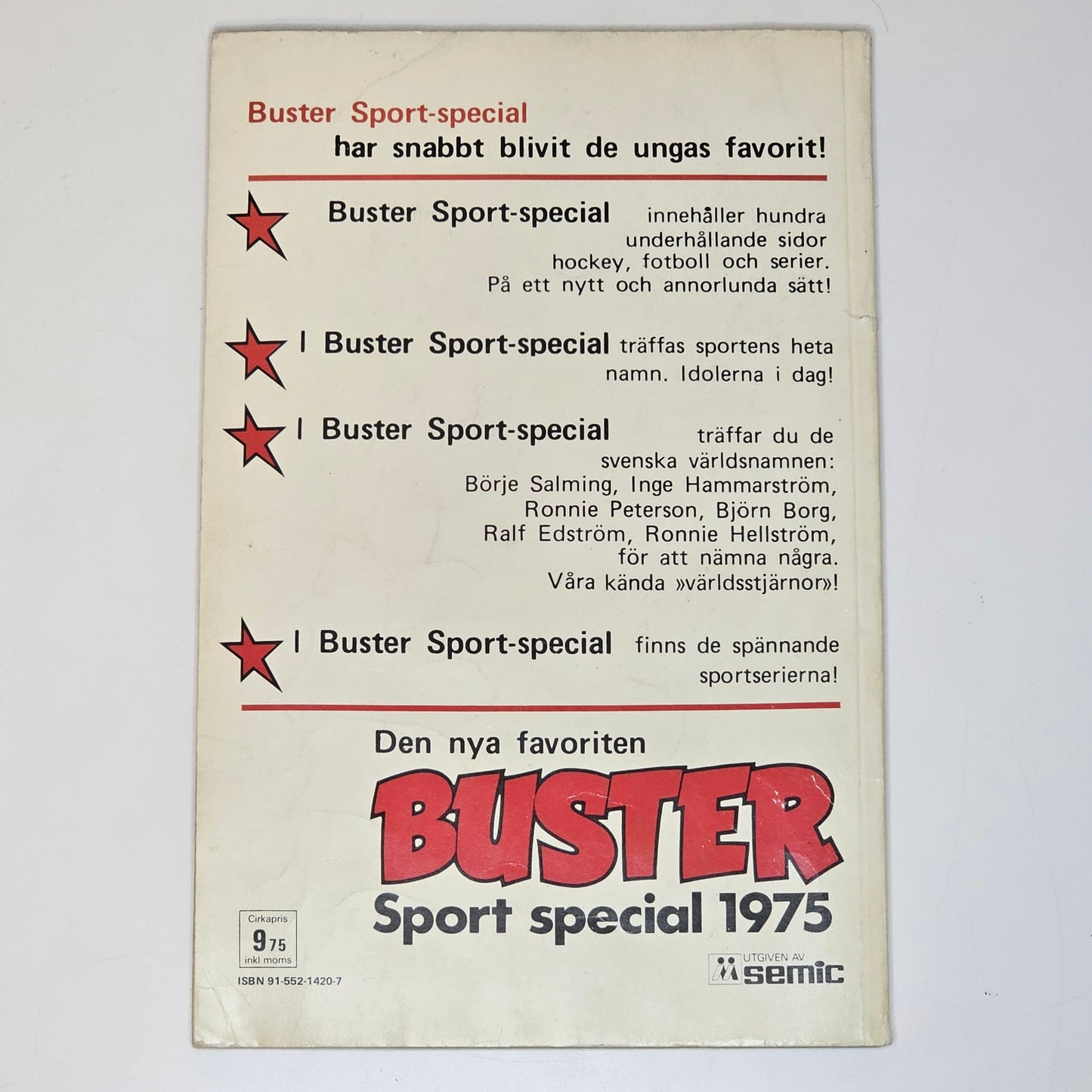 Buster Sport Special 1975 #VG#