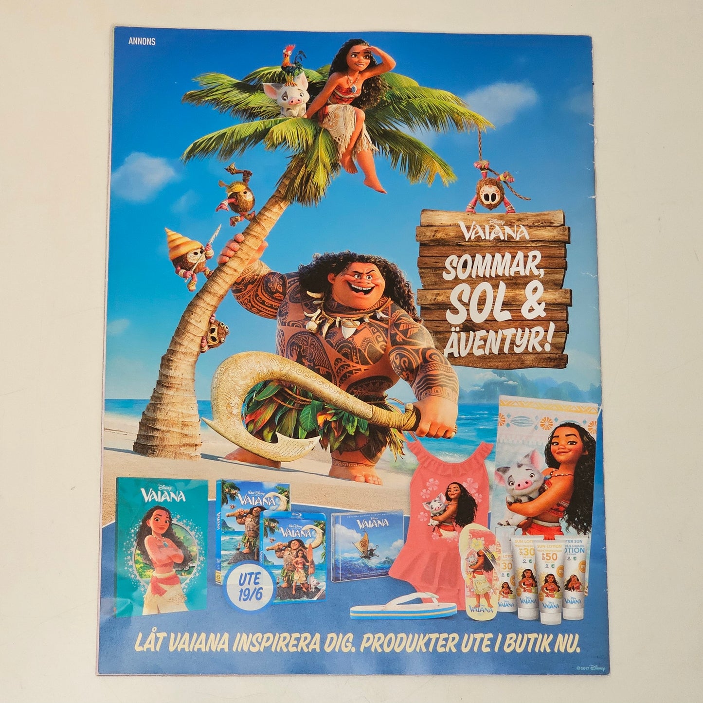 Disneys Prinsessor Nr 7 2017 #FR# + Affisch